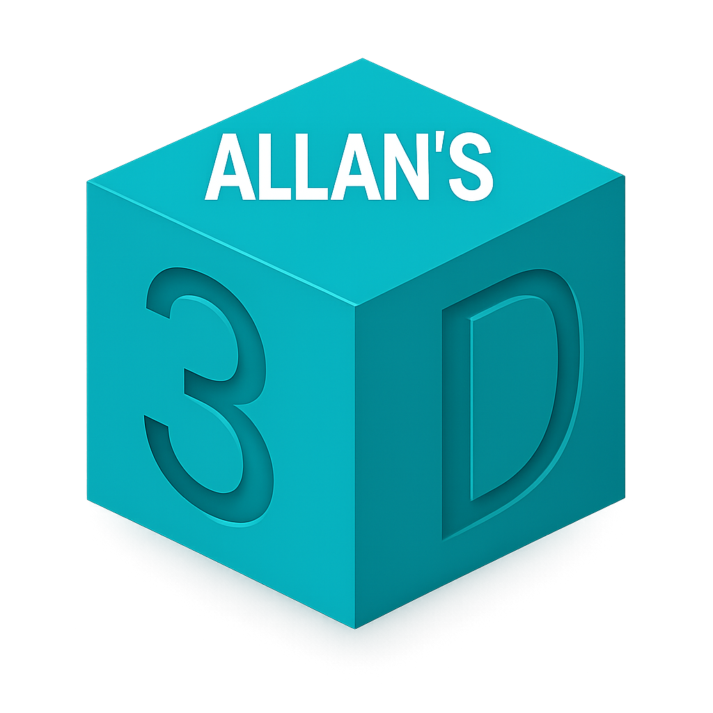 Allan's 3d logo