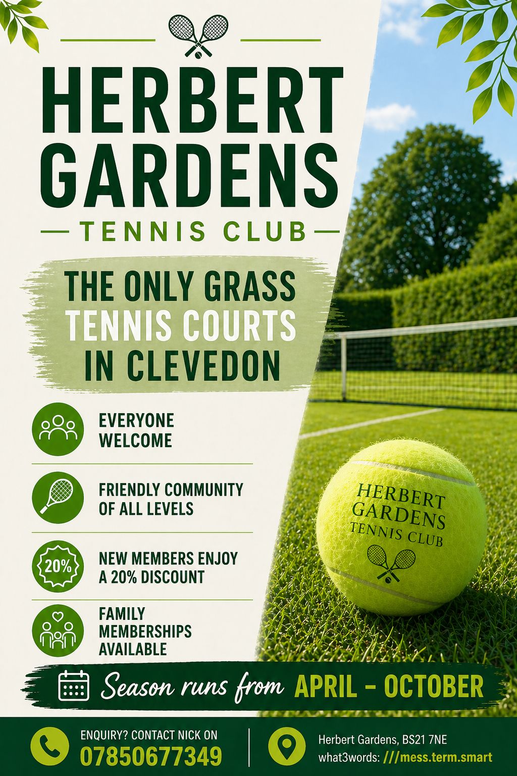 Herbert Gardens Tennis Club logo