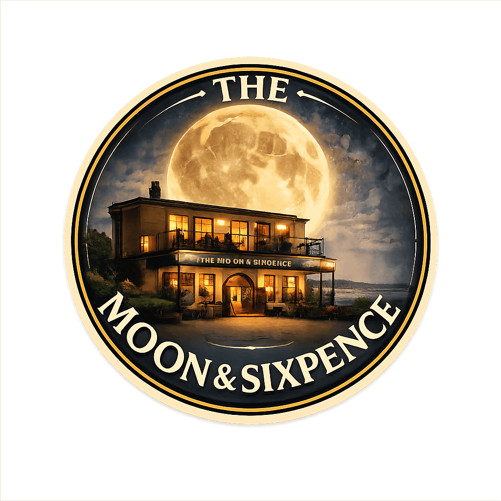 The Moon and Sxipence logo